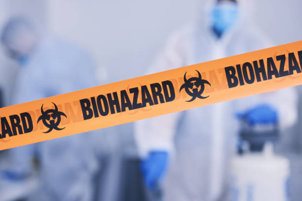 Professional Drug Lab Cleanup technician working in Irving, TX